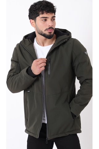 Stilkombin Uzay Kapüşonlu İçi Kürklü Softshell Kışlık Mont Pldp 3010 50454 Siyah