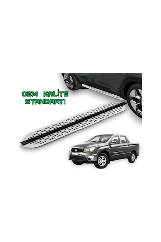 Ssangyong Korando Sports 2011 2012 2013 2014 2015 2016 2017 2018 Araca Özel Yan Basamak