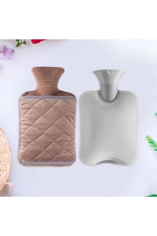 Dolıty Sıcak Su Torbası El Isıtıcı Kapaklı Ayak Omuz Için Haki Haki