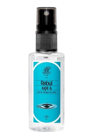 Rebul Mandarine Aqua Kolonyası Cam Şişe 3 x 250 ML + 3 x 125 ML + Sprey Kolonya 3 x 50 ML