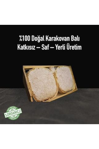 Bingöl Karakovan Petek Bal 2'li Kasnak 2700 G