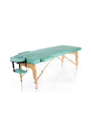 Medikalbirlik Ahşap 2 Parça Katlanabiir Masaj Masası Yeşil Vmaxi0133