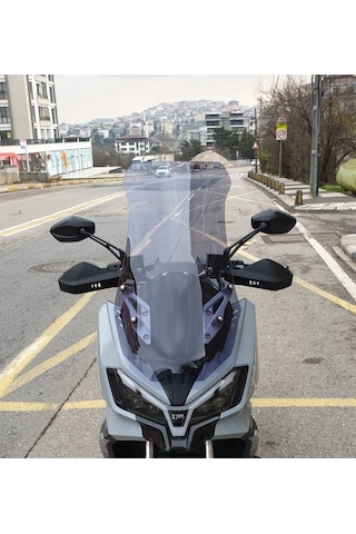 Motocam Sym Adx 300 Ön Cam 2024-2026 Model 75cm Füme Renkli 4mm Uzun