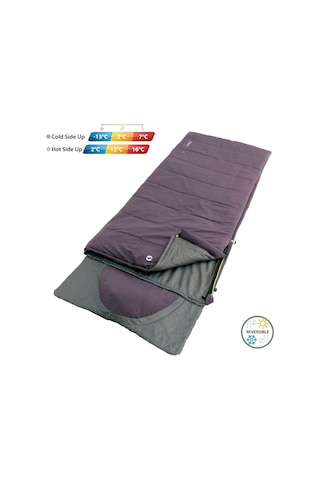 Outwell Contour Yazlık Ve Kışlık Taraflı -13 C Uyku Tulumu D.purple Sol 230428 Çok Renkli