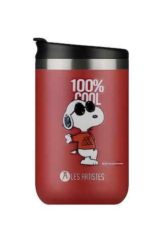 Les Artistes Paris Isı Yalıtımlı Çelik Termos Mug 350ml Cool Snoopy Çok Renkli
