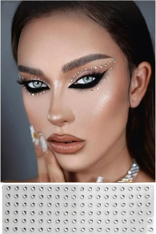 Yüz Taşı Kristal - Burun, Vücut Taşı, Tattoo Makyaj Taşı, Yapışka Diğer