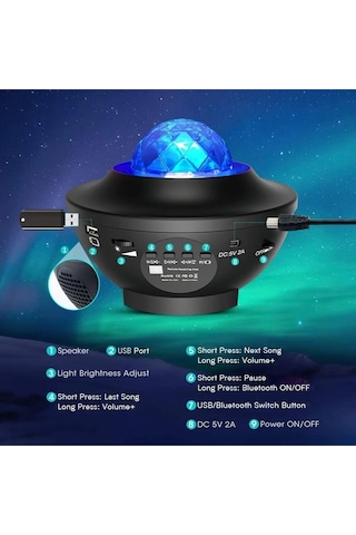 Galaxy Cover Multifonksiyon Projektör Diğer