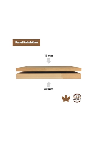 Kayın Ahşap Plaka - 1. Sınıf Masif Panel