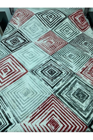 Aksu Tek Kişilik Battaniye Çantali Gri