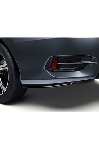 Honda Civic Fc5 2016 - 2021 Ithal Ön - Arka Flap Piano Black