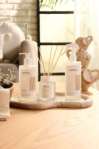 Karaca White Clean Linen 3 Parça Koku Seti
