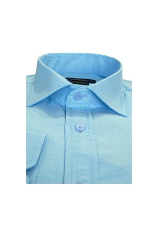 Erkek Gömlek Uzun Kol Silim Fit Armürlü Bgl-st01462 Mint