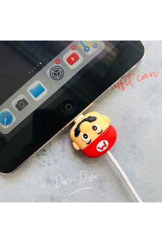 Kablo Koruyucu Silikon Şarj Kablosu Koruyucu İthalatçı Garantili 1 Yıl Belirtilmemiş Mavi Belirtilme