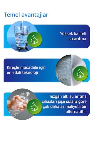 Prio Cdx600 Praktic Tanksız Direkt Akışlı Otomatik Yıkamalı Pompalı Su Arıtma Cihazı 600 Gpd Direk Akış