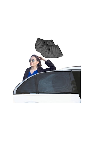 Araç Yan Cam Güneşlik Araç Perdesi Oto Yan Cam Güneşlik 2Li Paket
