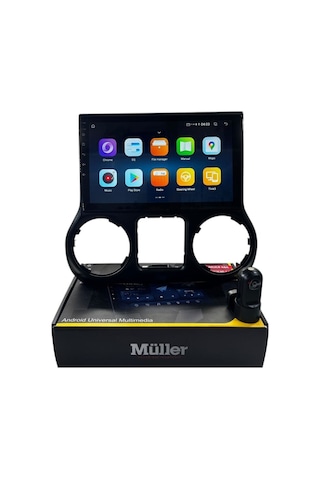 Jeep Wrangler - Rubıcon Müller 4-64 Profesyonel Oem Multimedya 10"