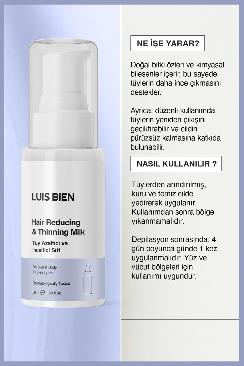 Luis Bien Tüy Azaltıcı - İnceltici Süt 50 ML