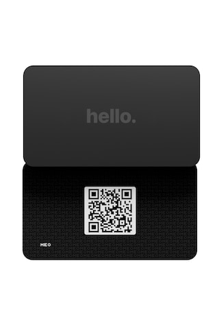 Meo Hello Akıllı Nfc Ve Qr Kodlu Kartvizit