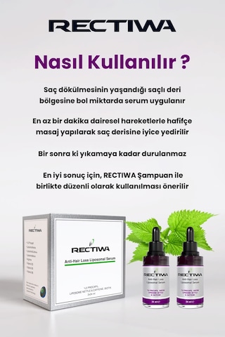 Rectiwa Saç Bakım Serumu 2 x 34 ML