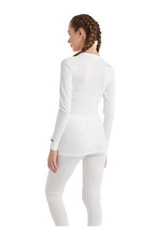 Blackspade V Yaka Beyaz Unisex Uzun Kol Thermal İçlik C7t5n2o1 001