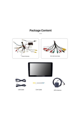 Toyota Avensis 2002-2008 Uyumlu Multi Medya Navi Gasyon Usb Kamera Carplayer