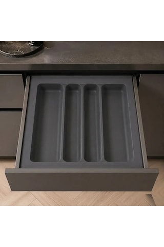 Starax 54x49 Gri Plastik Kepçelik 4 Gözlü Modül 60cm S-2687-gp Çok Renkli