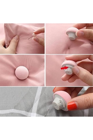 4 Adet Yorgan Kılıfı Ve Çarşaf Tutucu Sabitleyici Pratik