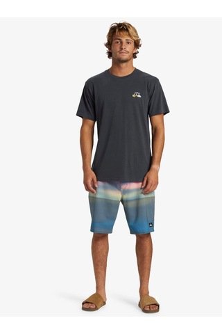 Quiksilver Spaceman Mlw Erkek T-shirt-28529-koyu Gri Koyu Gri