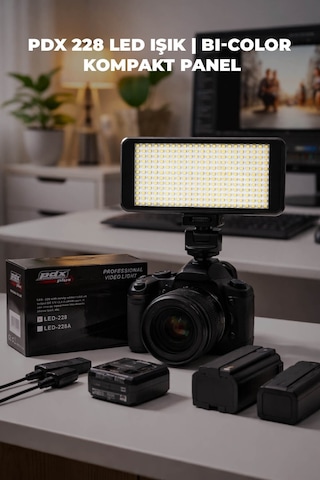 Pdx 228 Led Işık Beyaz Kompakt Panel