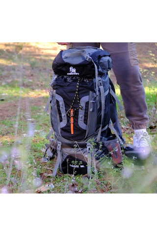 Kuara Su Geçirmez Outdoor Trekking Sırt Çantası - 80l, Siyah