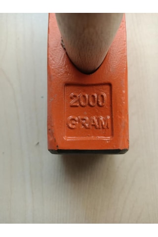 Ahşap Saplı Çekiç 2000 Gram 2 Kg
