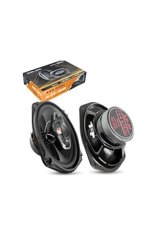 Oto Hoparlör Oval 6x9 940w Tweeterli 2 Adet Ads Ad-69