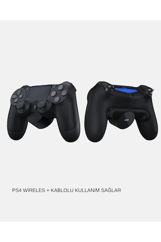 Mey İthalat Ps4 Kablosuz Oyun Kolu V2 Bluetooth Bağlantılı, Titreşimli, Pc Ve Mobil Uyumlu