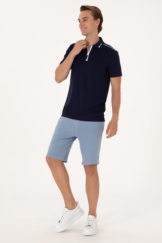 U.s. Polo Assn. Erkek Mavi Şort Örme 50298082-vr036 Mavi
