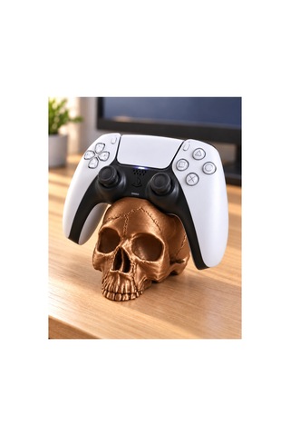 Kurukafa Ps5 Gamepad Stand - Metalik Bronz