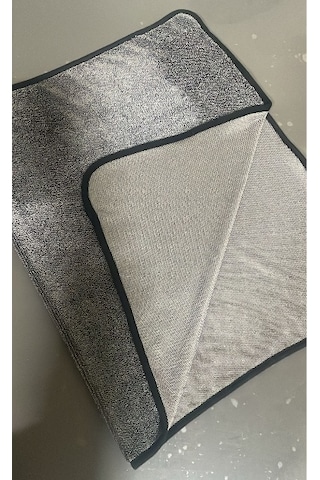 İlbay's Mikrofiber Araba Yıkama Ve Kurulama Bezi Gri 50x80 Cm