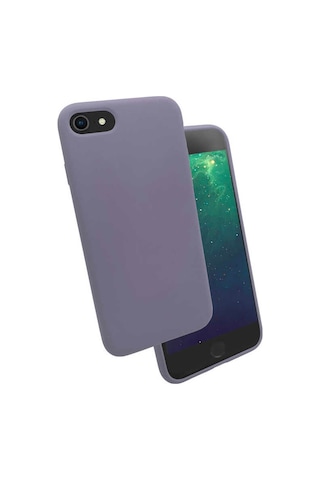 Apple Uyumlu iPhone Se 2020 Kılıf Zore Silk Kadife Iç Yüzey Kılıf