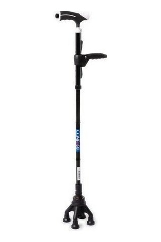 Medikaltec Comfort Plus Ky922 4 Ayaklı Yeni Nesil Lux Katlanır Baston