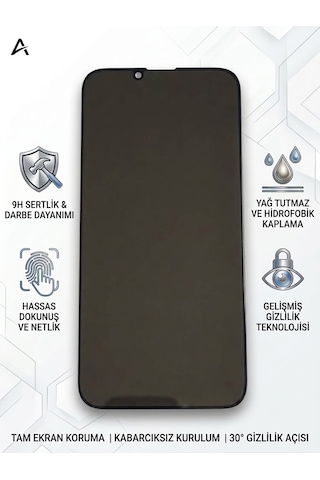 Iphone 16 Uyumlu Ekran Koruyucu Hayalet Cam