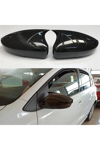 Vw Polo Batman Yarasa Ayna Kapağı Piano Black 2010-2017