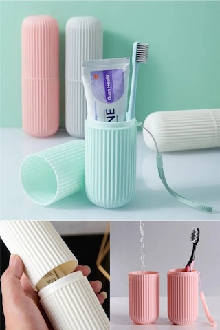 Organizer Seyahat Tipi Aksesuar Taşıma Kabı Gözlük Diş Macunu Saklama Kutusu Makyaj Fırçası Kutusu Diğer