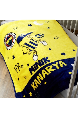 Lisanslı Fenerbahçe Klasik Baby Bebek Battaniye 000000001500218711 Çok Renkli