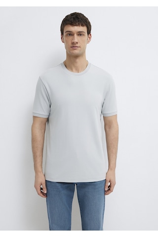 Mavi - Soft Premium Gri Tişört 0613470-70802 Gri