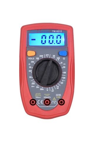 Technomax Digital Ölçü Multimeter Aleti Tm-9212