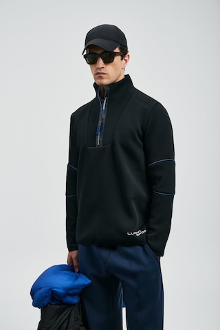 Lufian Erkek Art Sweatshirt 112030191 Siyah Siyah