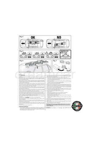 Shuttle Mıknatıslı Kayak Bagajı Made İn Italy