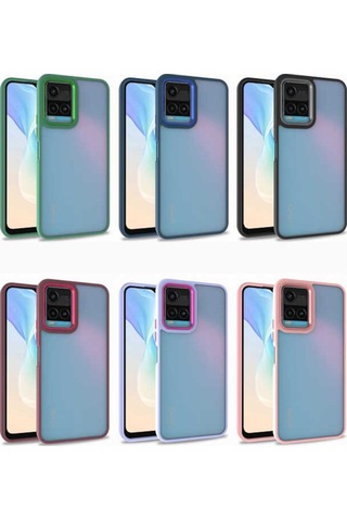 Vivo Y21S Kılıf Zore Flora Kapak (543123698)