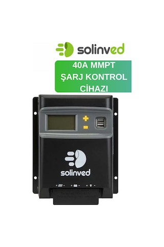 Solinved Şarj Kontrol Cihazı 40a Mppt - Sol-mppt340d