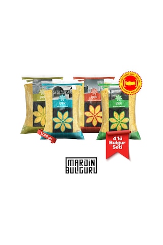 İpek Bulgur Seti 4 x 1 KG