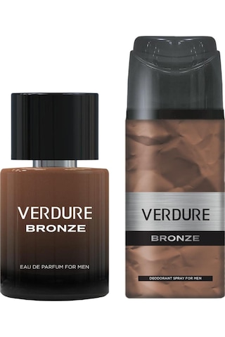 Verdure Bronze Erkek Parfüm EDP 100 ML + Deodorant 150 ML